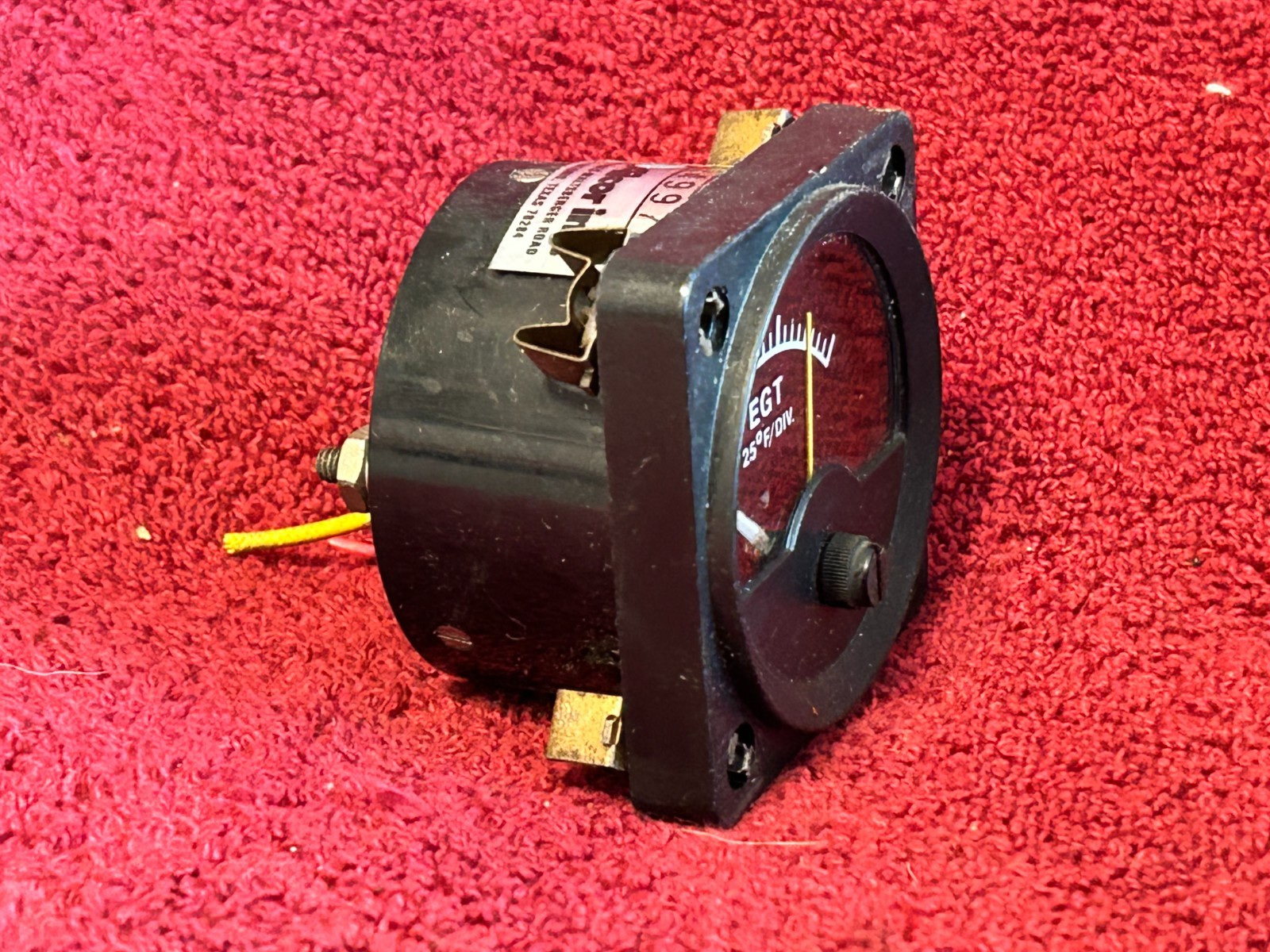ALCOR 2 1/4" EGT INDICATOR