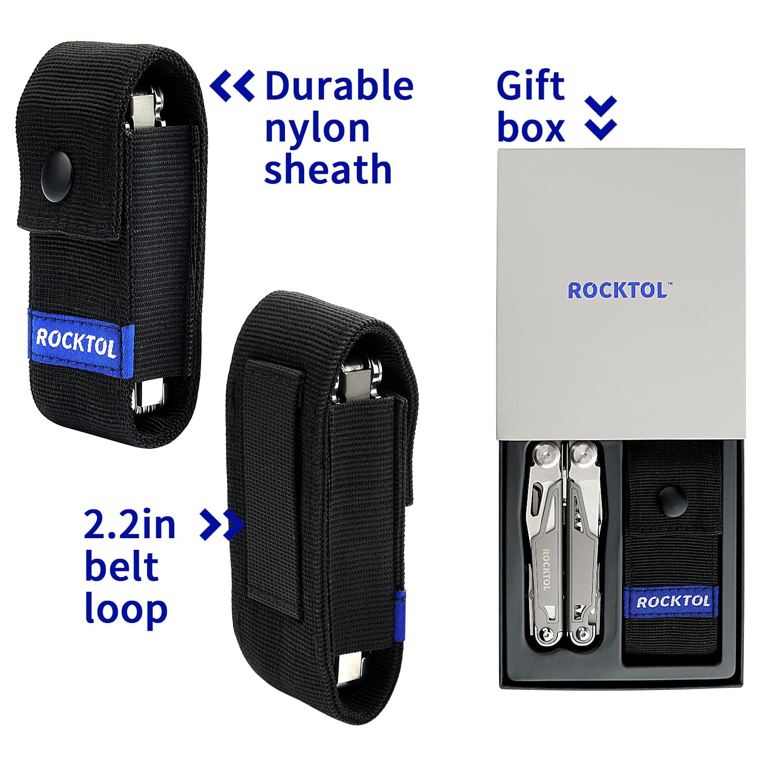 Multitool Pocket Knife Pliers Set Folding Survival Gear Tactical Tool Kit