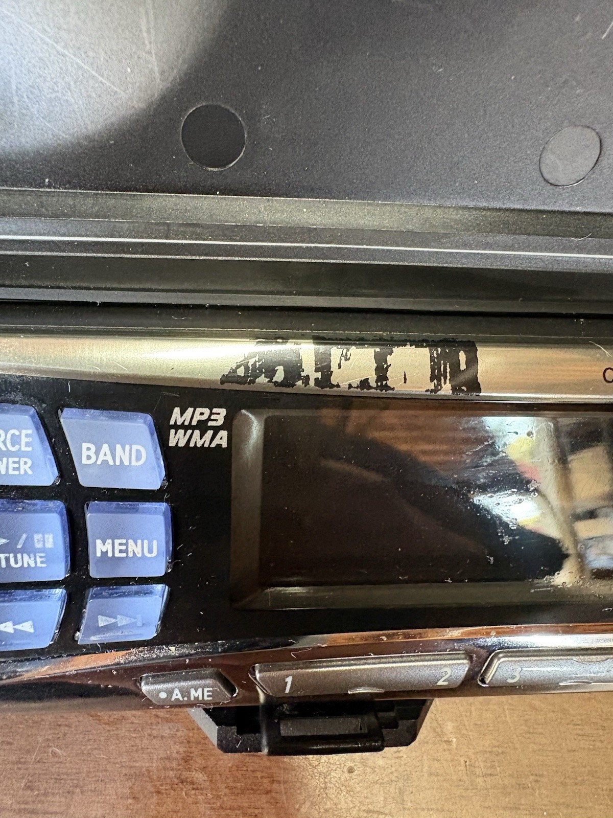 OEM Alpine CDE-9852 faceplate only