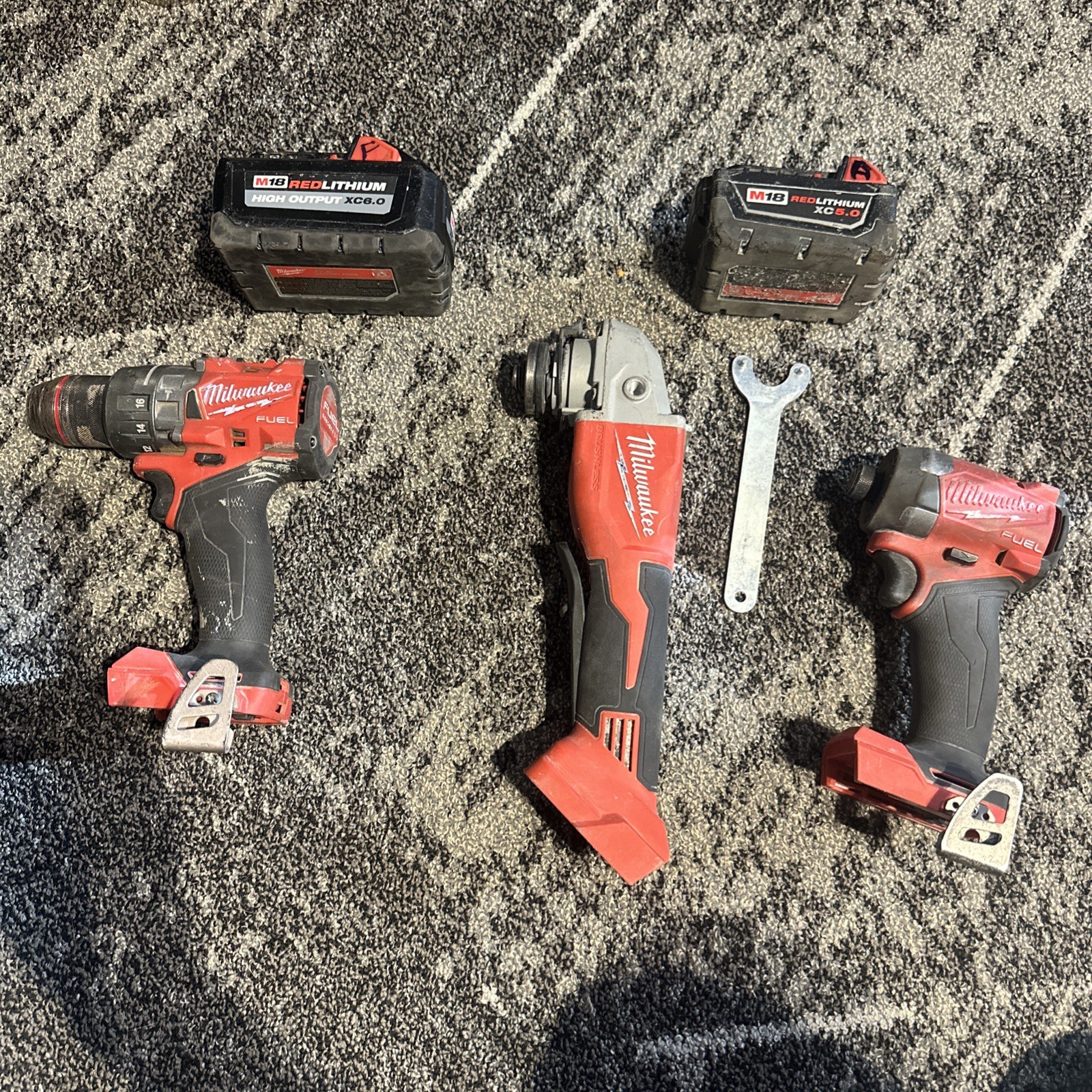 Milwaukee Tools Lot Plus Batteries