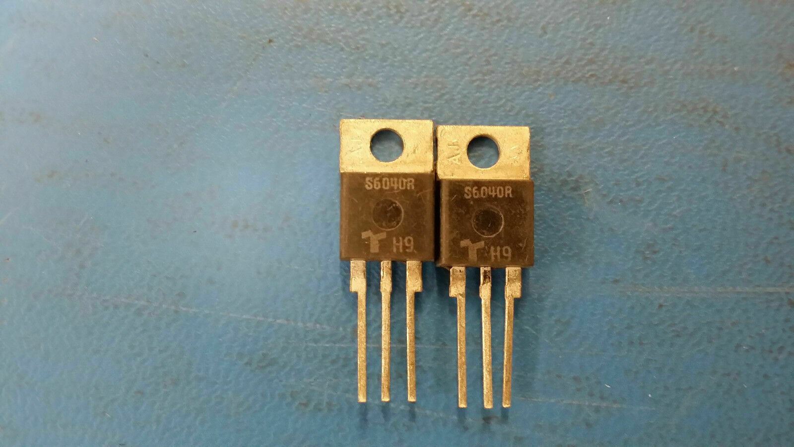 (2 PC) S6040R TECCOR Thyristor SCR 600V 520A 3-Pin(3+Tab) TO-220AB Non-Isolated