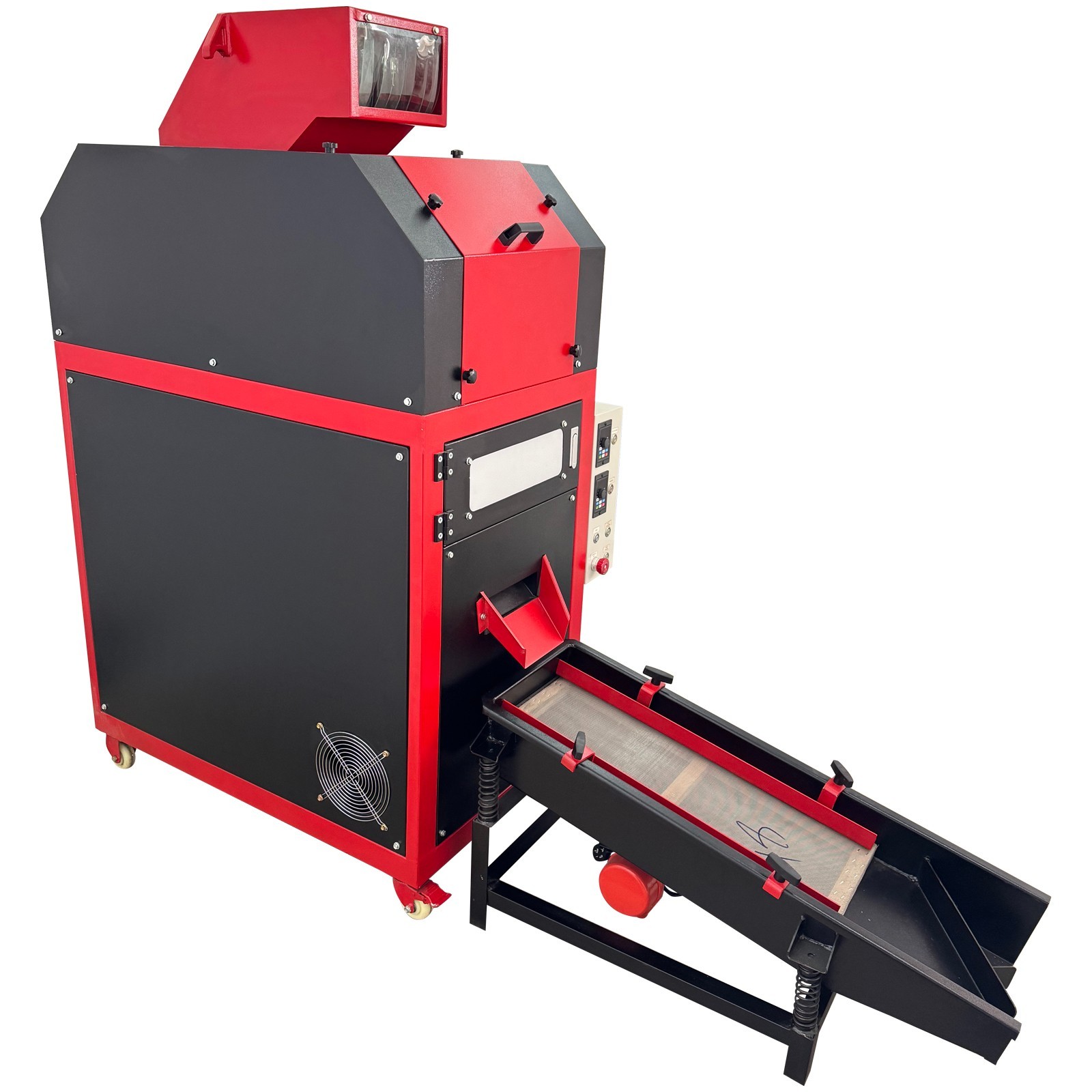 Automatic Copper Plastic Separator Machine 220V Waste Wire Granulator