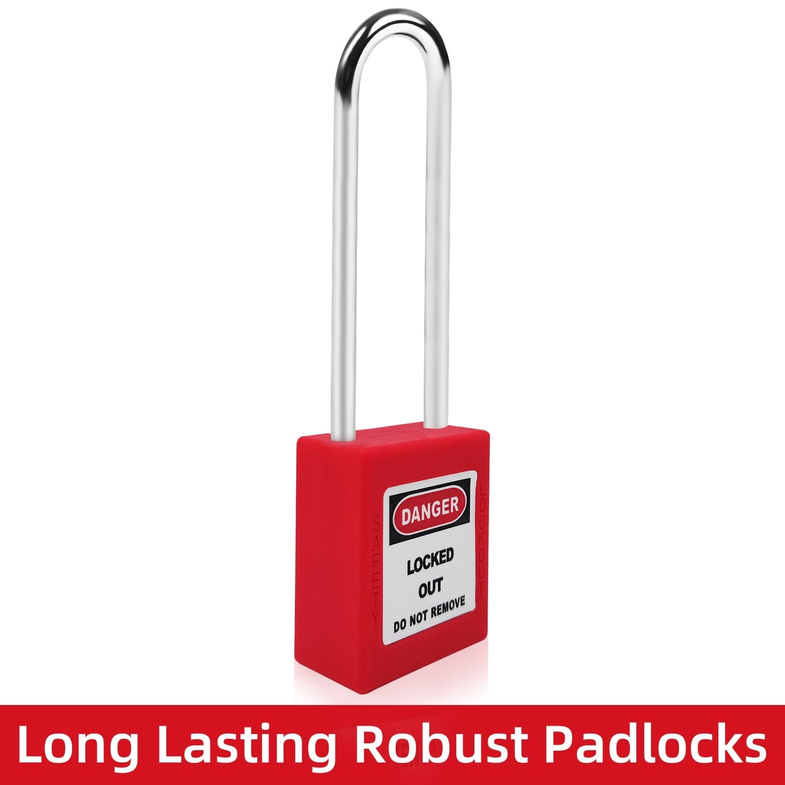 Lockout Tagout Locks Set 5pcs Loto Locks,Red Lockout Locks Keyed Different,Sa...