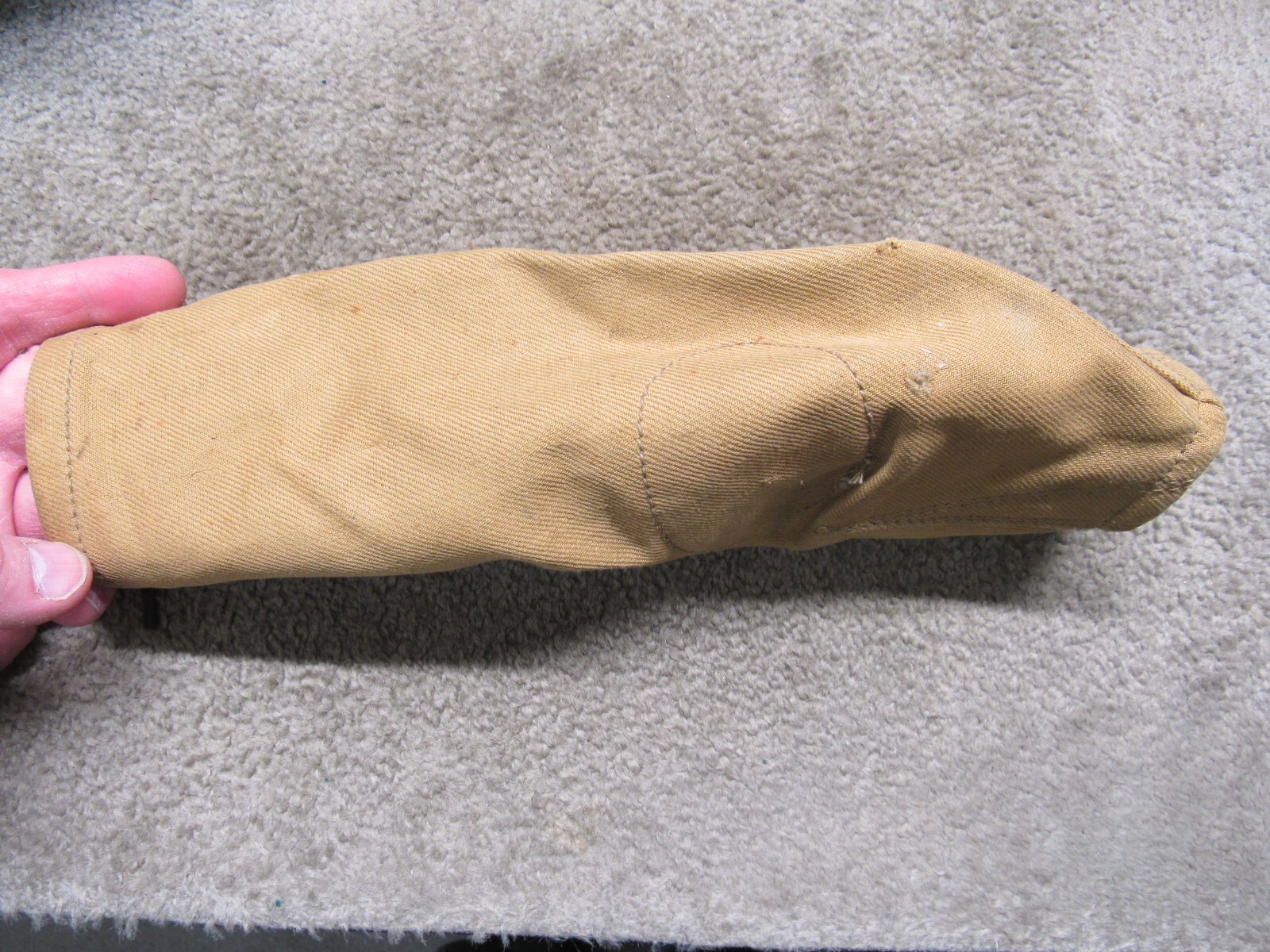 British WW2 Lee Enfield Action Cover Khaki Canvas