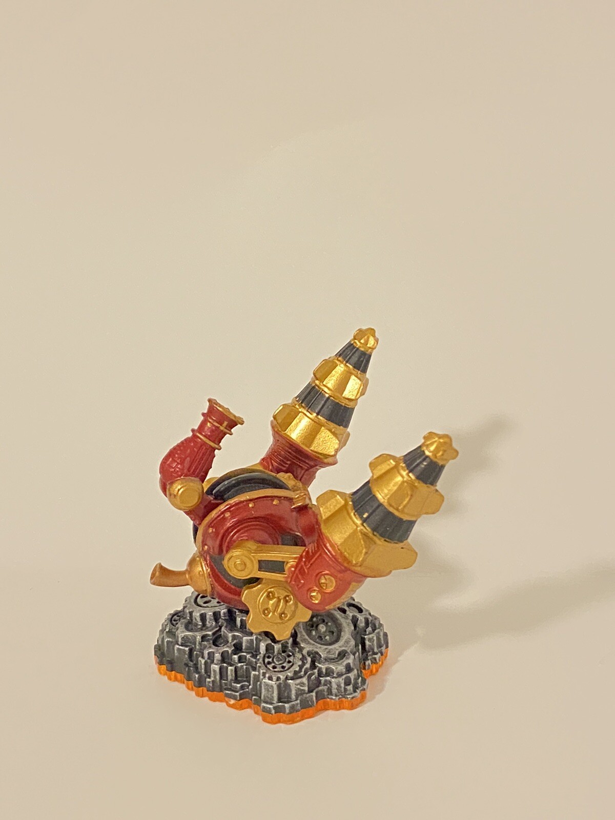 2012 Skylanders: Spyro's Adventure: DRILL SERGEANT #2 figure orange base