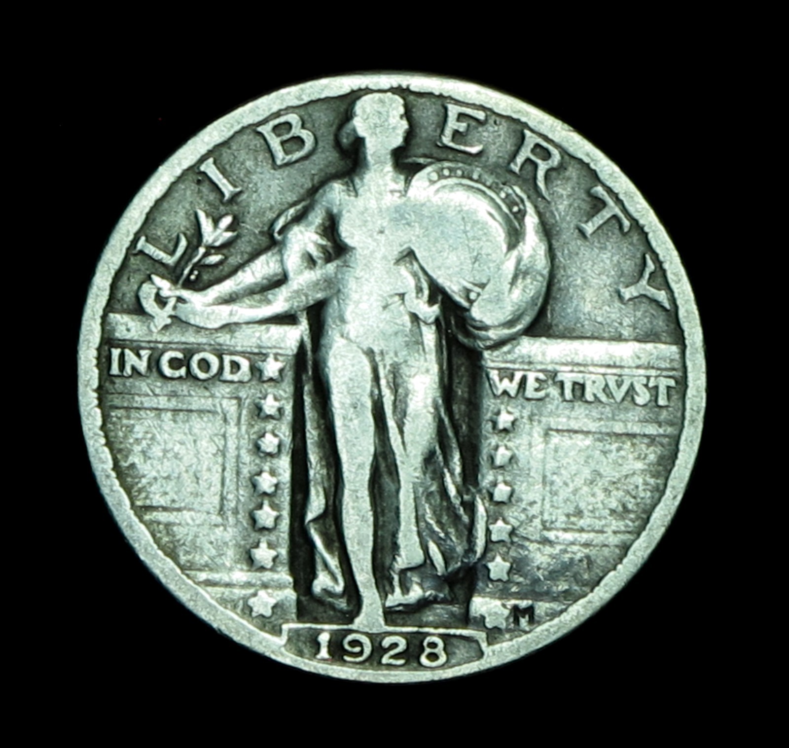 1928 Standing Liberty Silver Quarter (T46)
