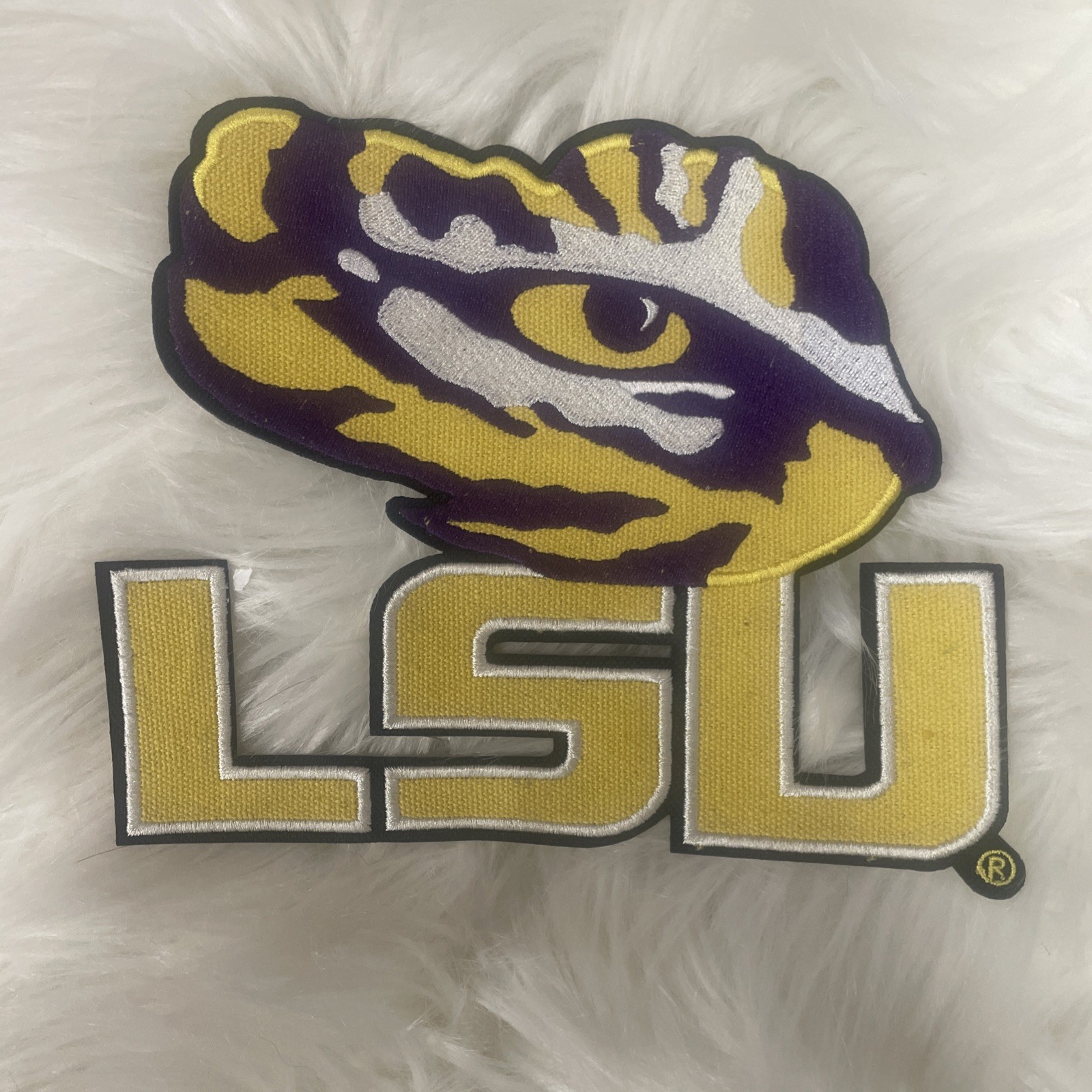 Cheerleading LSU Official Iron On Sew On PATCH big
