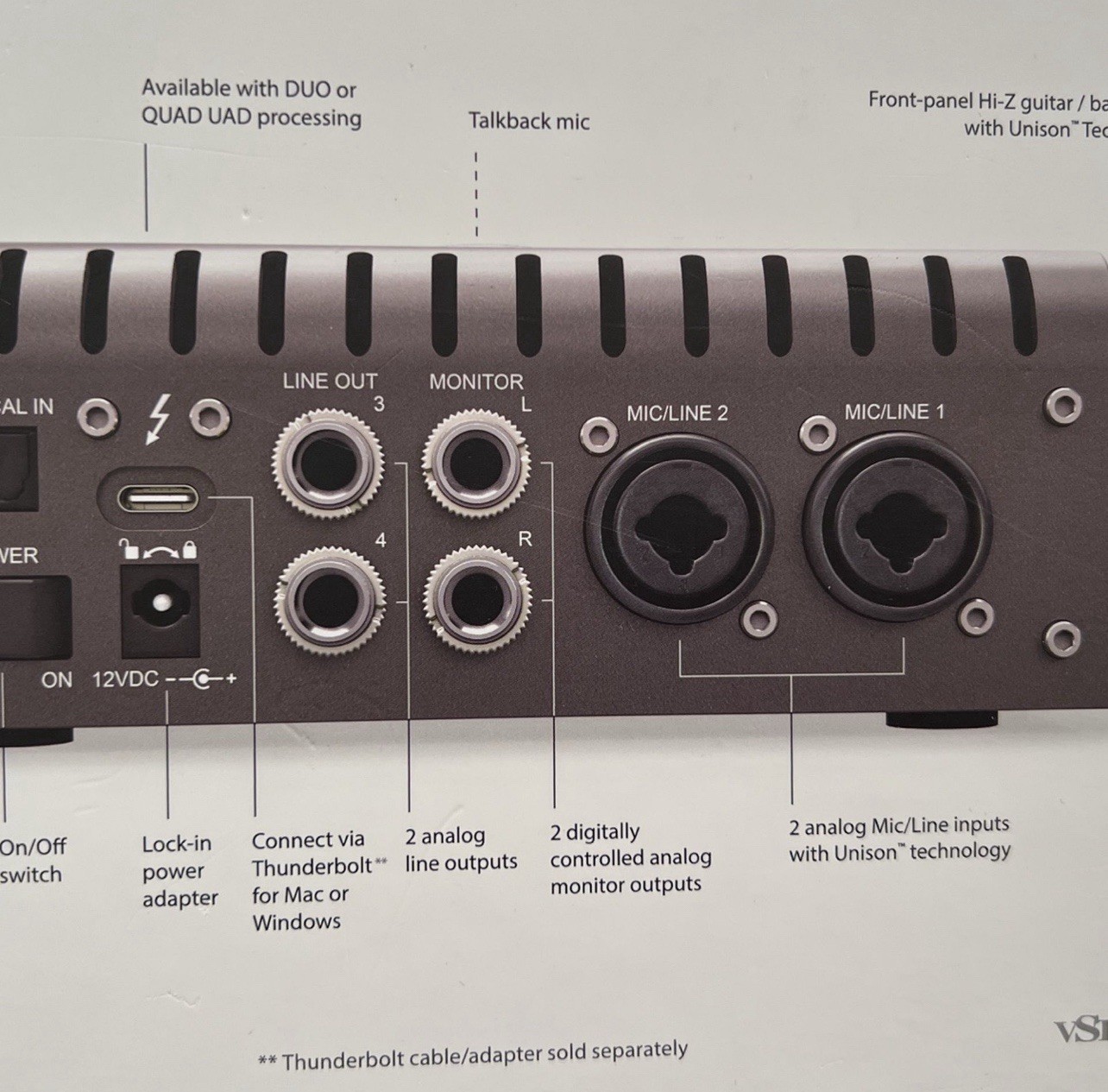 UA Apollo Twin X Duo Core Thunderbolt Audio Interface Universal Audio