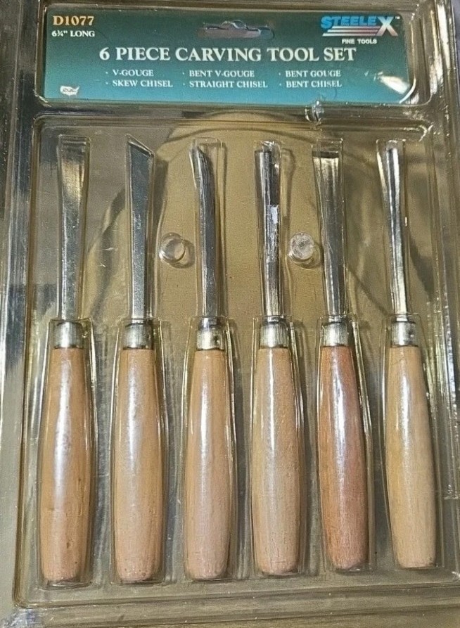Armway toolsSteeleX 6 Piece Carving Set, # D1077