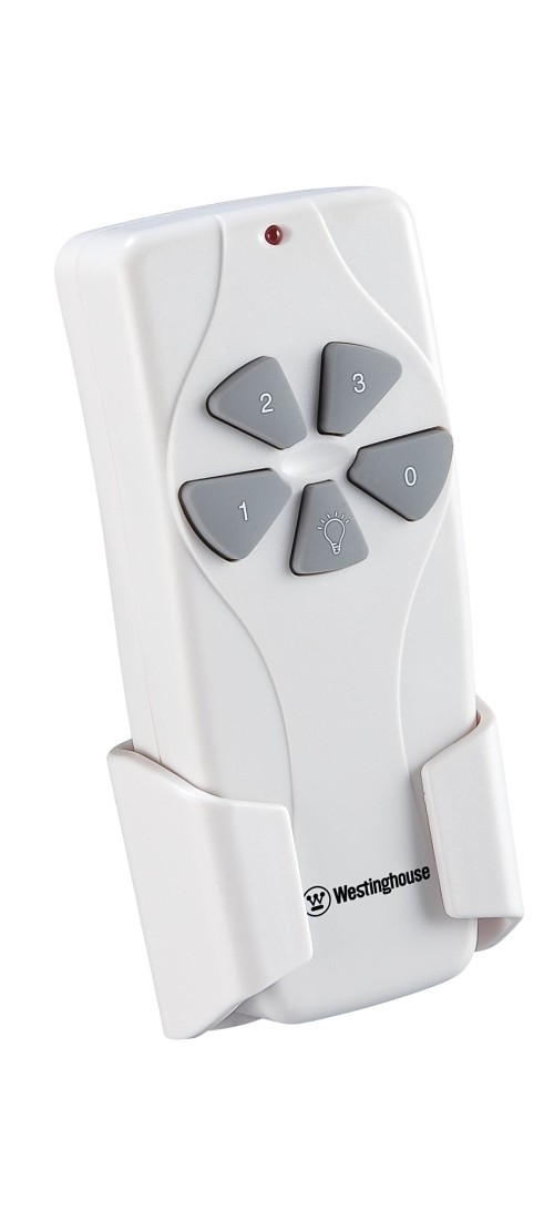 Westinghouse 77870 White Universal 3-Speed Ceiling Fan Remote Control