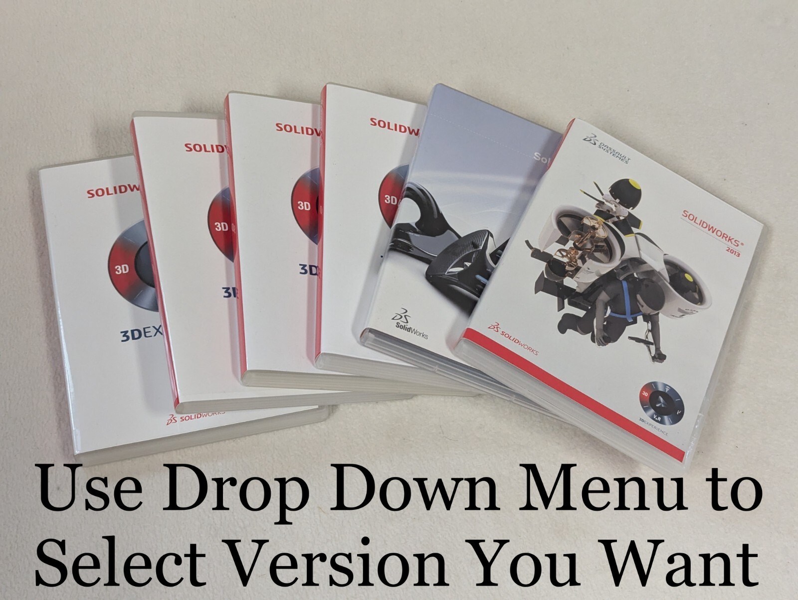 SOLIDWORKS 2015 3D Experience DVD Discs Windows 32-Bit 64-Bit NO SERIAL/CD KEY