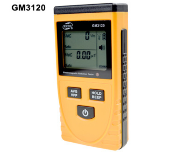 High Accuracy Radiation Detector Counter Meter Dosimeter with Large LCD Screen