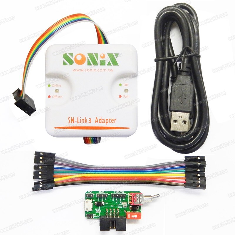 Sonix MCU Deveplopment Tool  SN-LINK-V3 Sonix Adapter