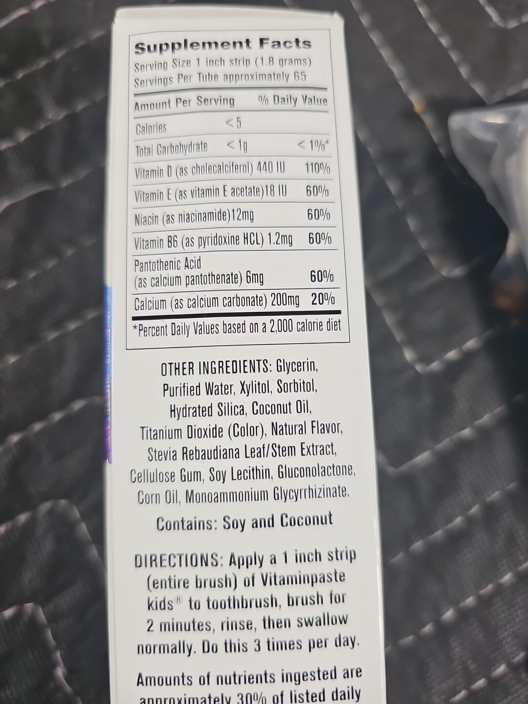 Toothpaste 4 Kids Vitamin Paste