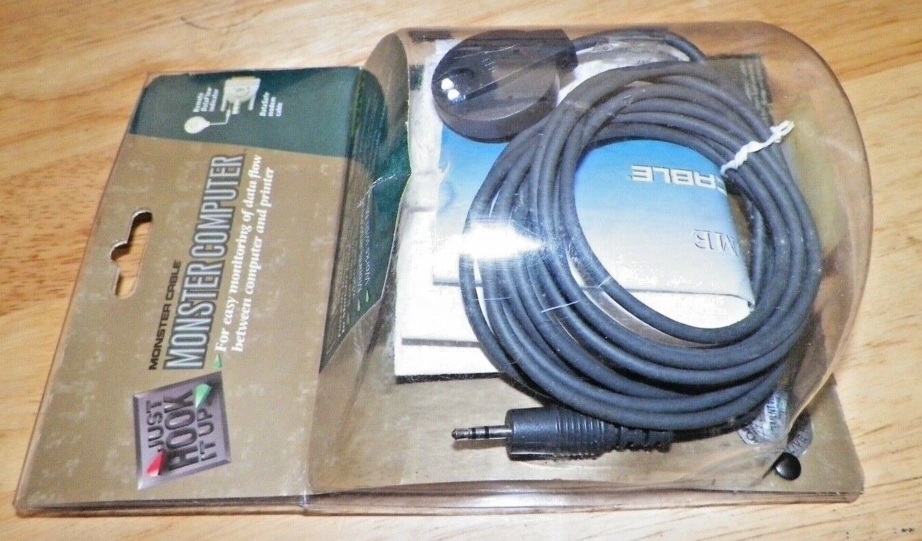 MONSTER CABLE / MONSTER COMPUTER REMOTE DATAFLOW INDICATOR - DataSafe - NOS!