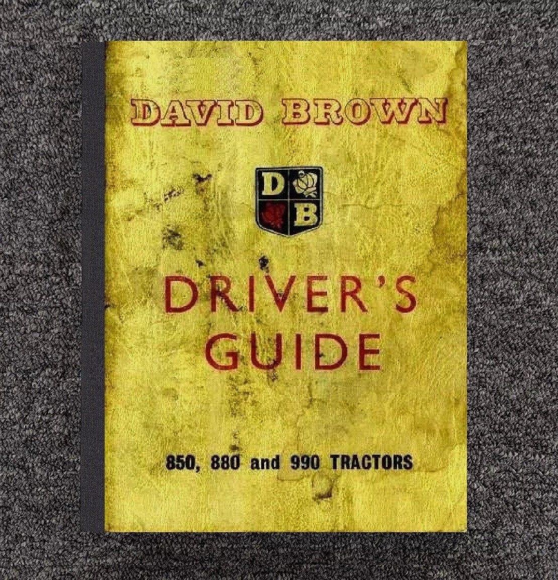 850 880 990 Tractor Operator Maint Instruction Manual David Brown 850 880 990