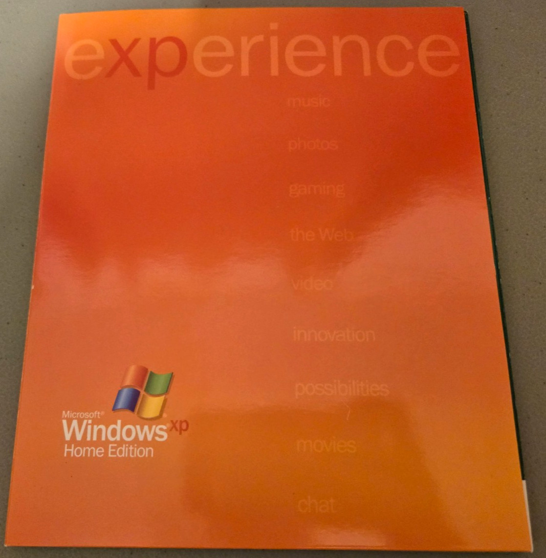Microsoft Windows XP Home Edition 2002 CD & Product Key & Install Manual Upgrade