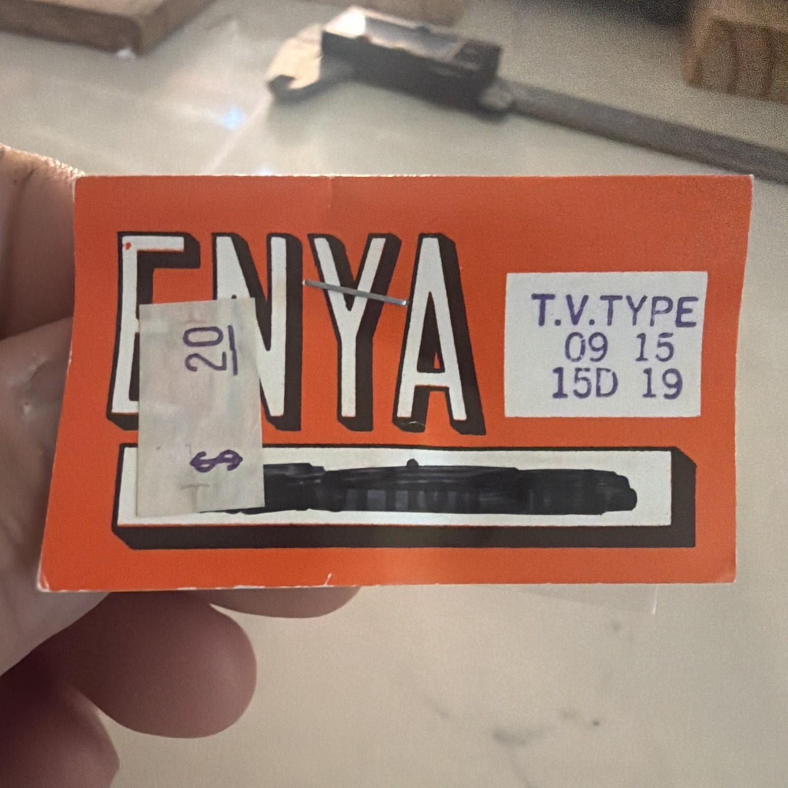 Enya 09 , 15, 15D, 19 Throttle Valve Screw Part Number 15240E ￼