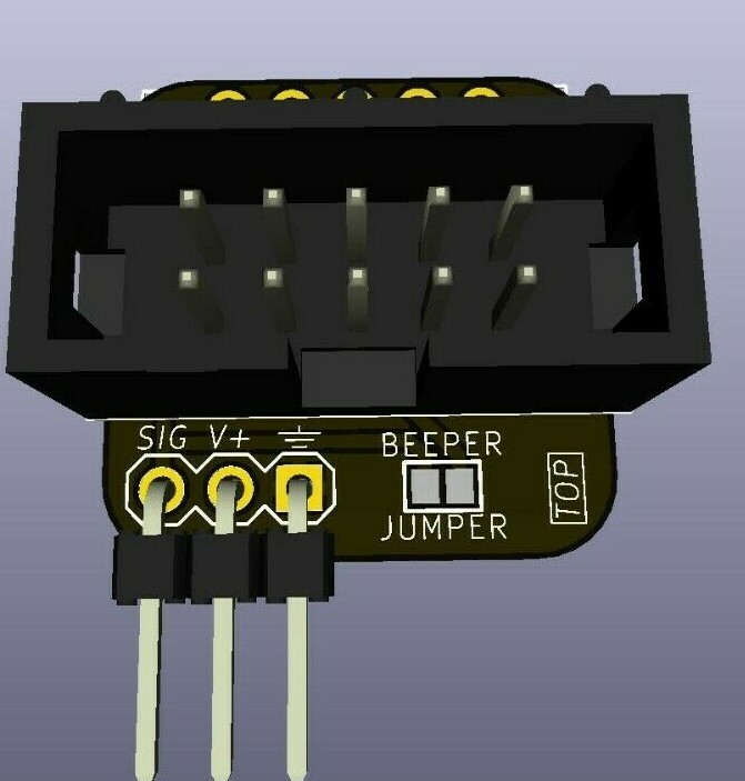Black PCB Breakout Boards for Ender3 CR-10 LCD Header Pin 27 (assembled)