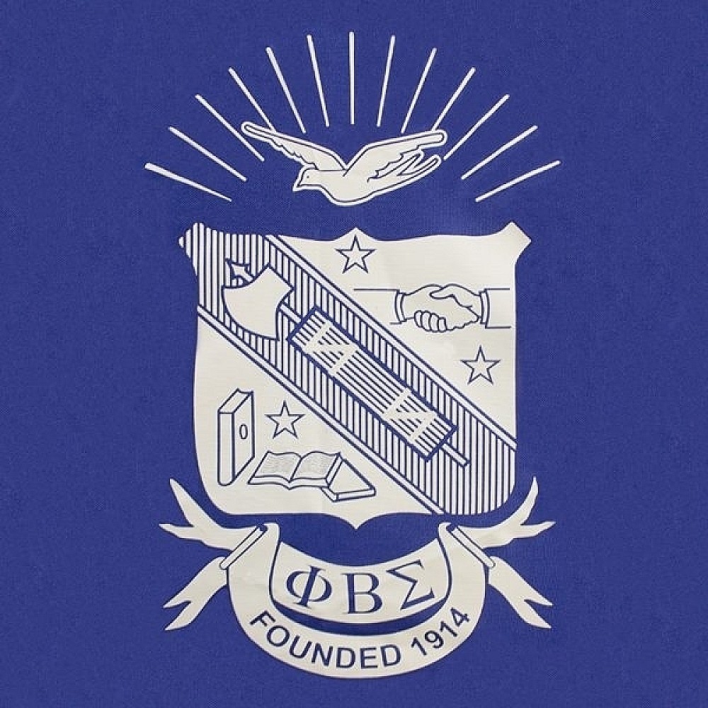 Phi Beta/Β Sigma 2 Fold Collapsible Umbrella [Blue]