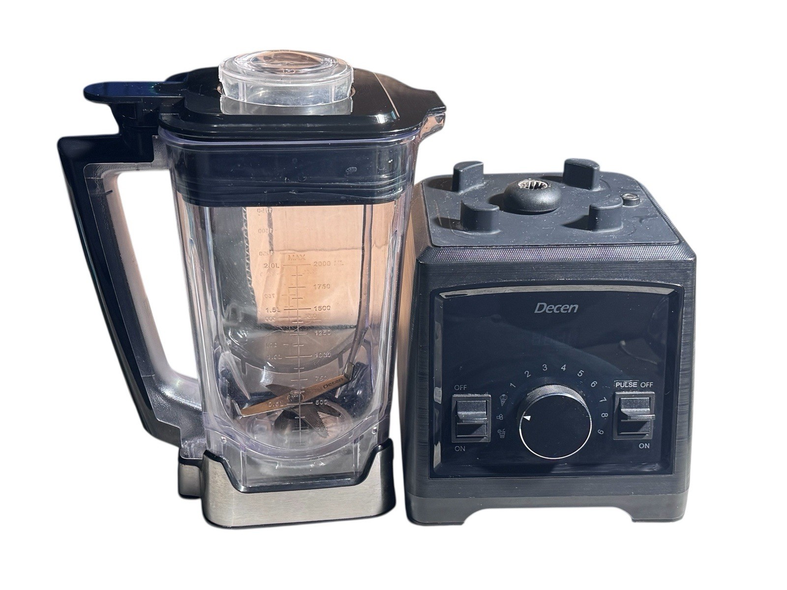 DECEN NY-8188MJA Black Variable Speed Dial 1450 W Professional Blender