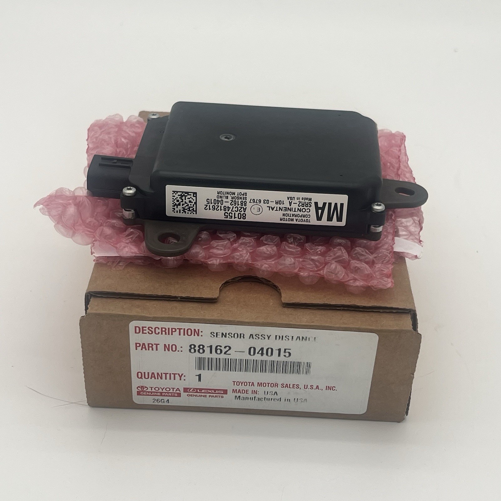 GENUINE Blind Spot Radar Sensor 88162-04015 for 2016-21 Toyota Tacoma 2.7L 3.5L