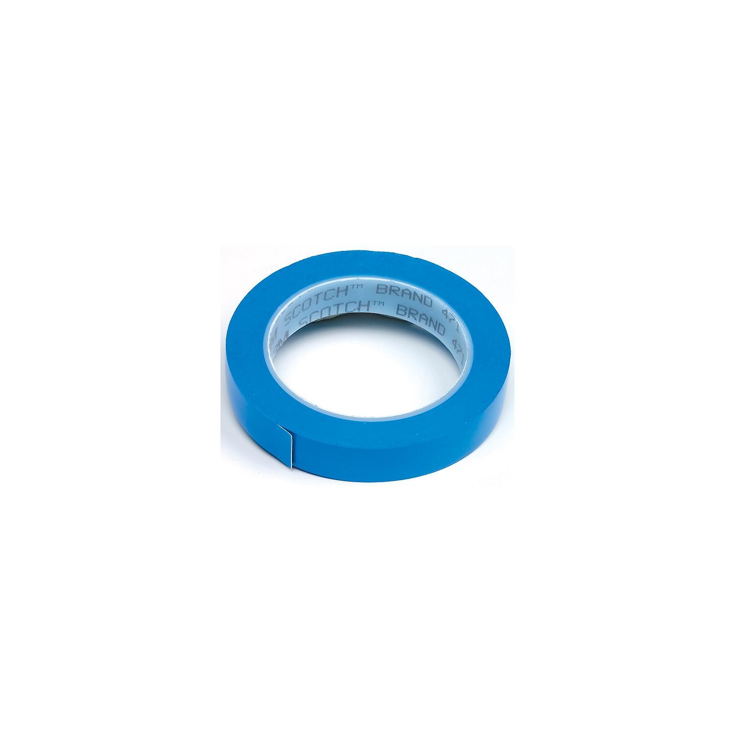 3M 3120 #471 Blue Plastic Tape 3/4