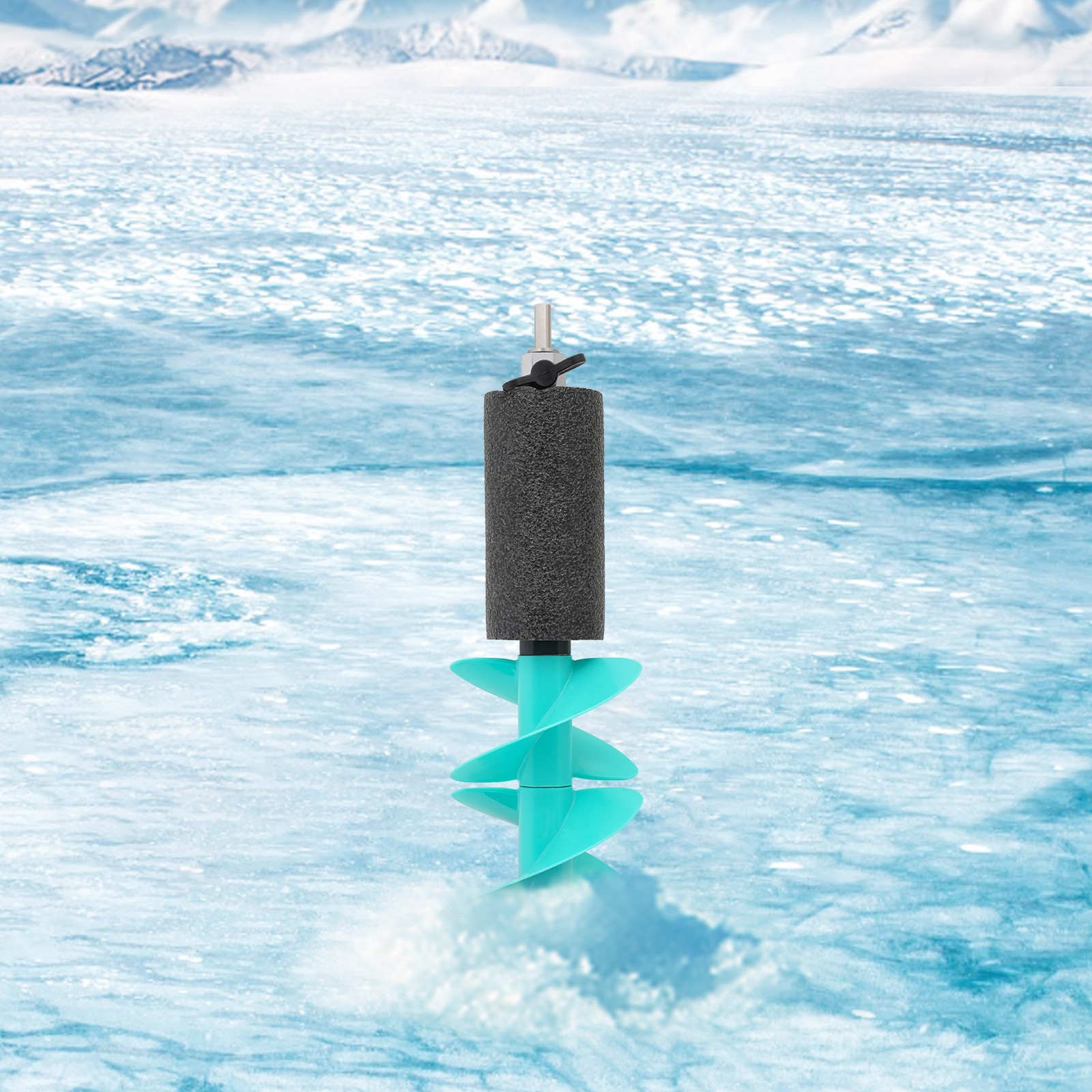 Ice Drill Auger Nylon Ice Fishing Auger Replacement Part Ice Fishing Auger Drill