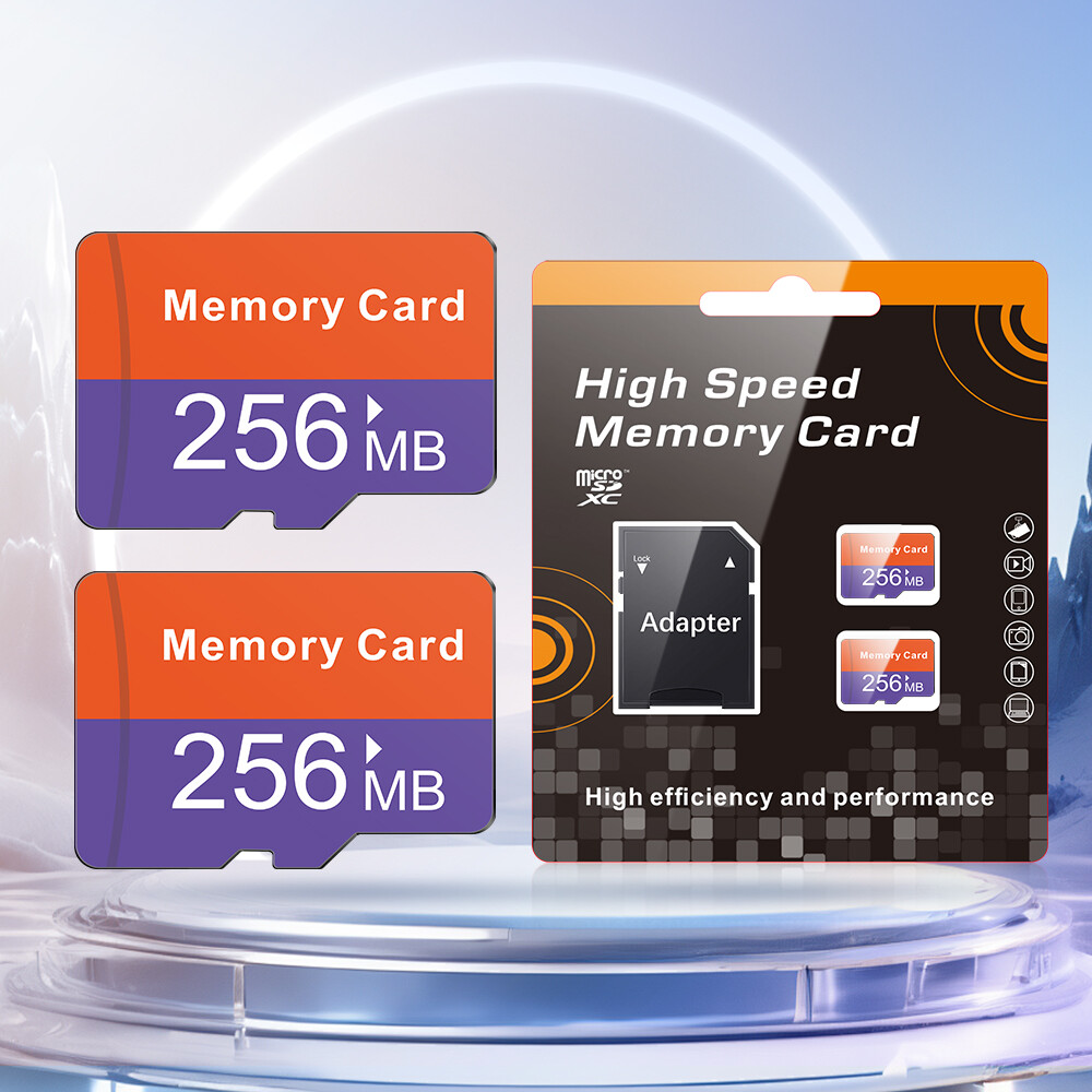256MB Micro SD Card Flash TF Card SD Card SDHC Class 4 Memory Cards LOT