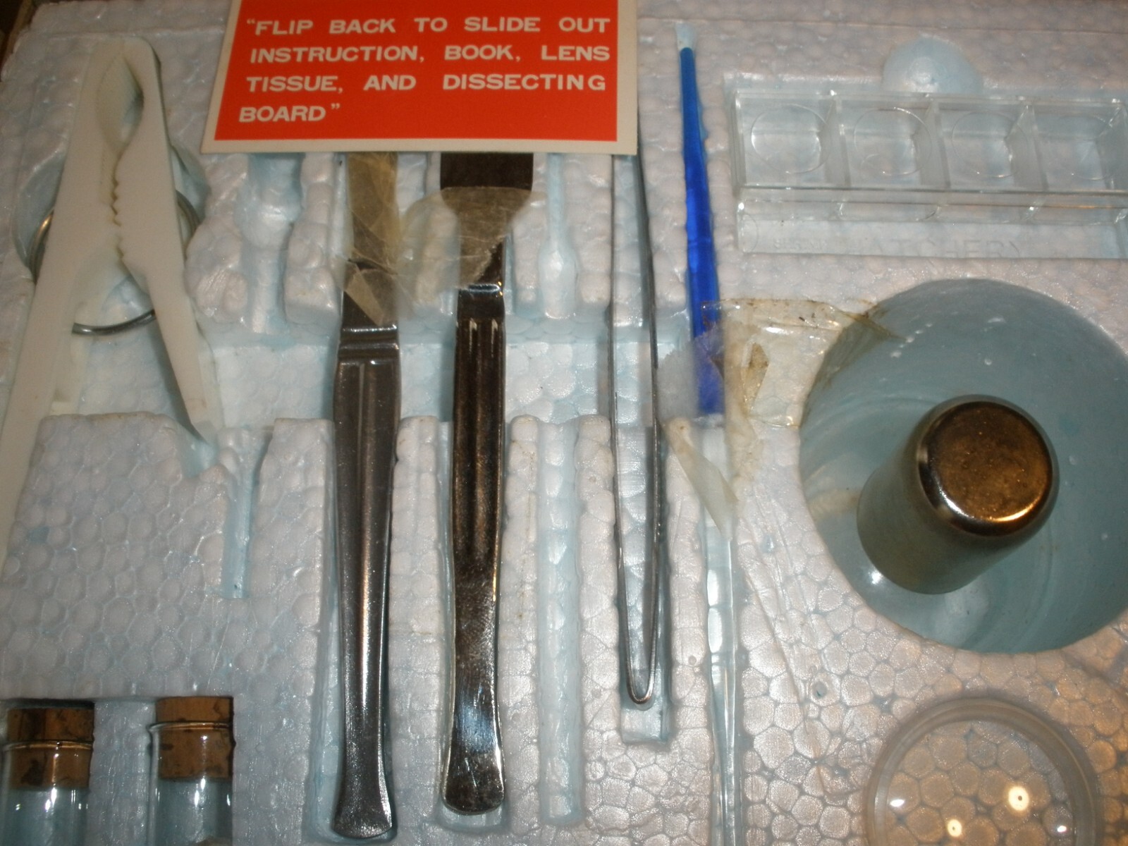 Vintage Sears Zoom Micro-Lab Kit Master Microscope Kit 6378-A