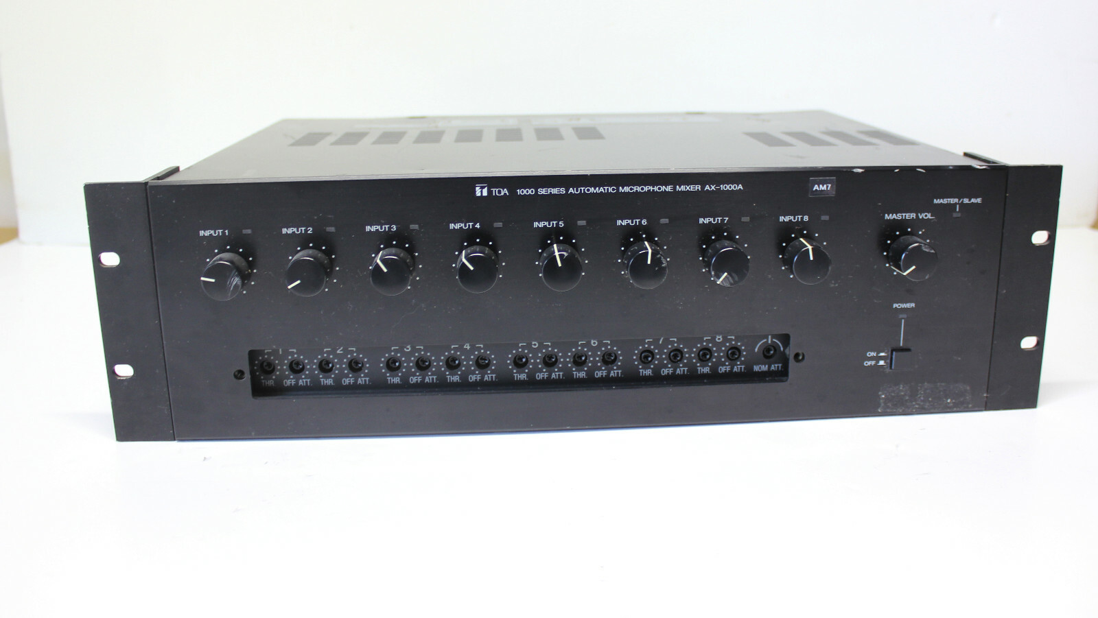 TOA AX-1000A 1000 Series Automatic Microphone Mixer Tested Working