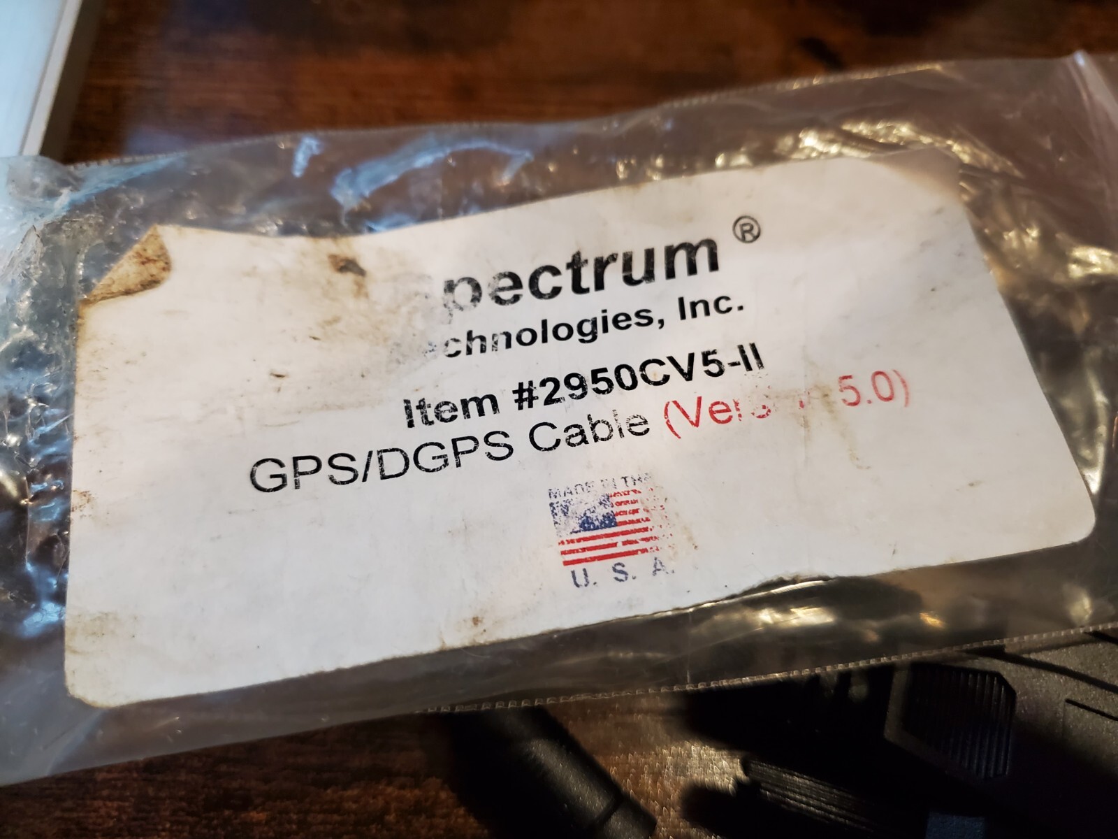 GPS/DGPS Cable (version 5.0) Spectrum Technologies
