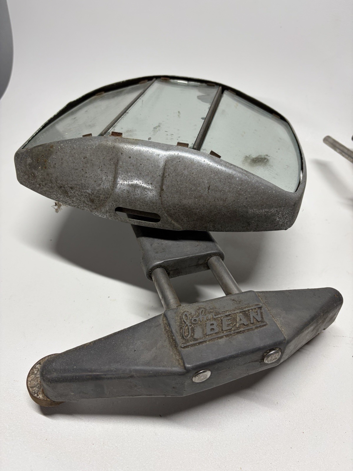 Set If 2 John Bean 1940s Visualiner Alignment Wheel Adjustable Clamp Mirrors