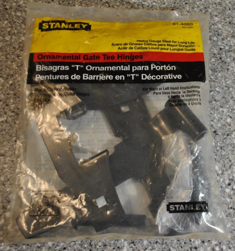 Stanley Hardware Professional Choice Strap Hinge and Screw Hinge #61-2044 New
