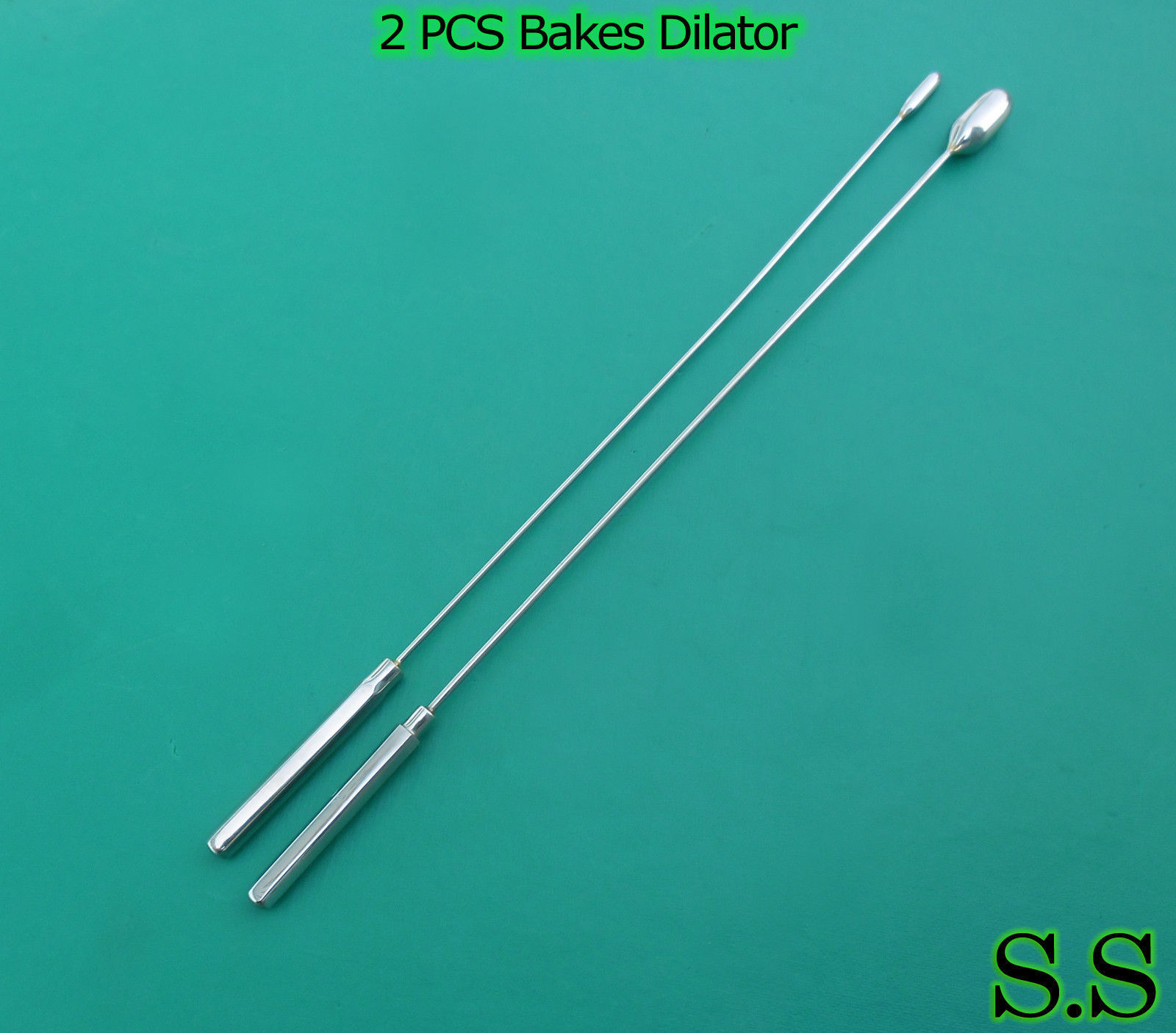 Two Pcs Bakes Rosebud Urethral Sounds 6MM & 10MM