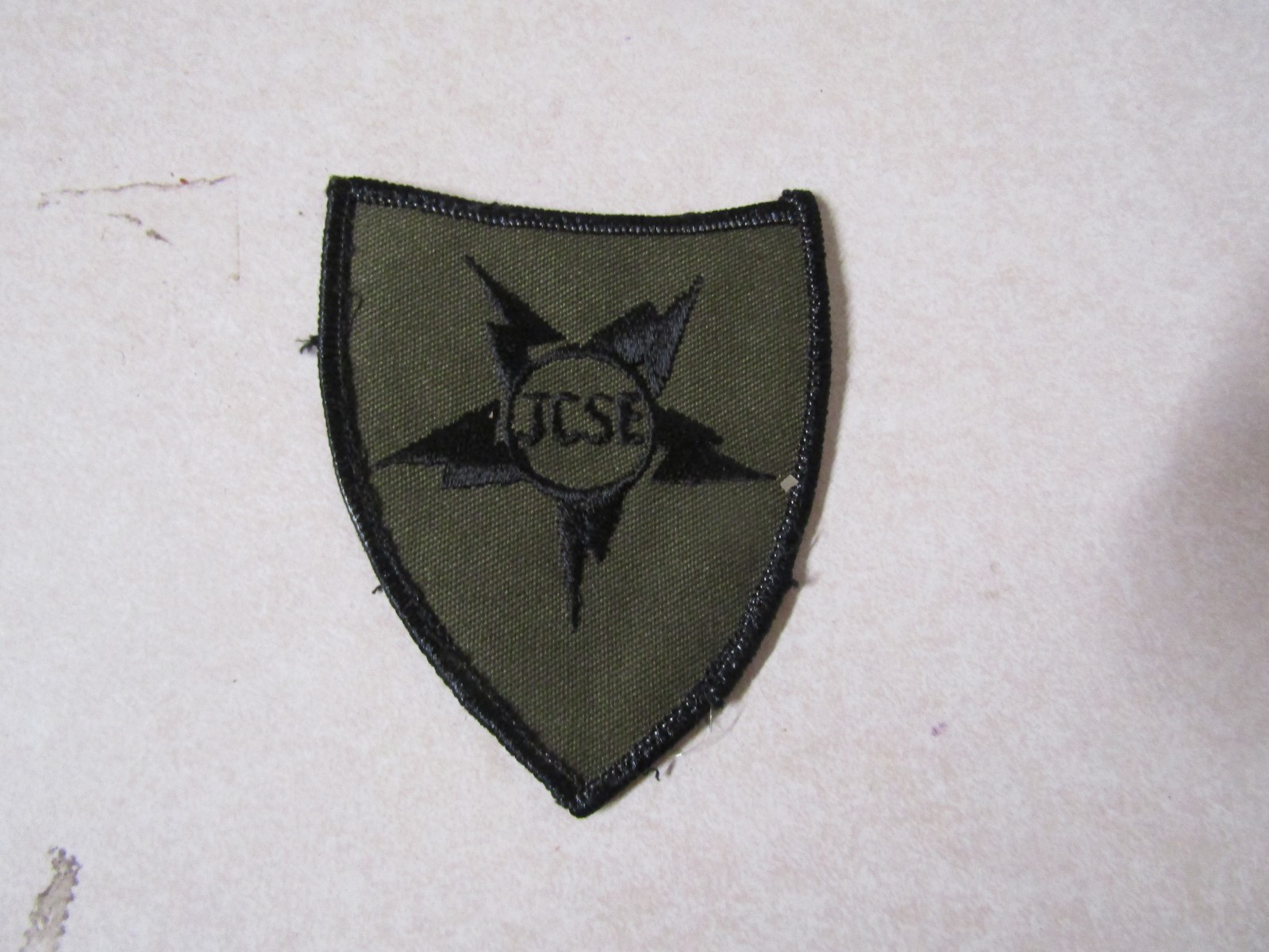 MILITARY PATCH ARMY JCSE JOINT COMMUNICATIONS SUPPORT ELEMENT