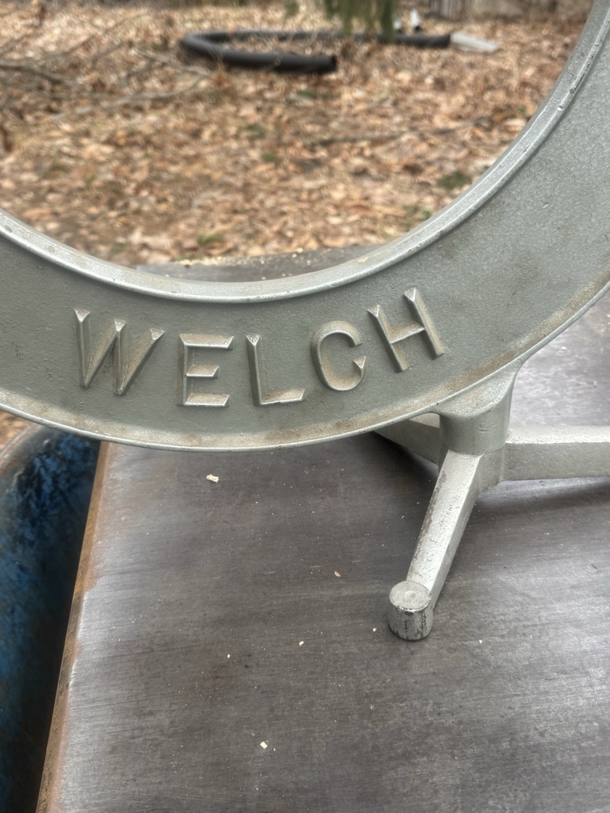 c. 1960s Welch Demonstration Micrometer. 33” Long, 17” Tall. 9” Deep.