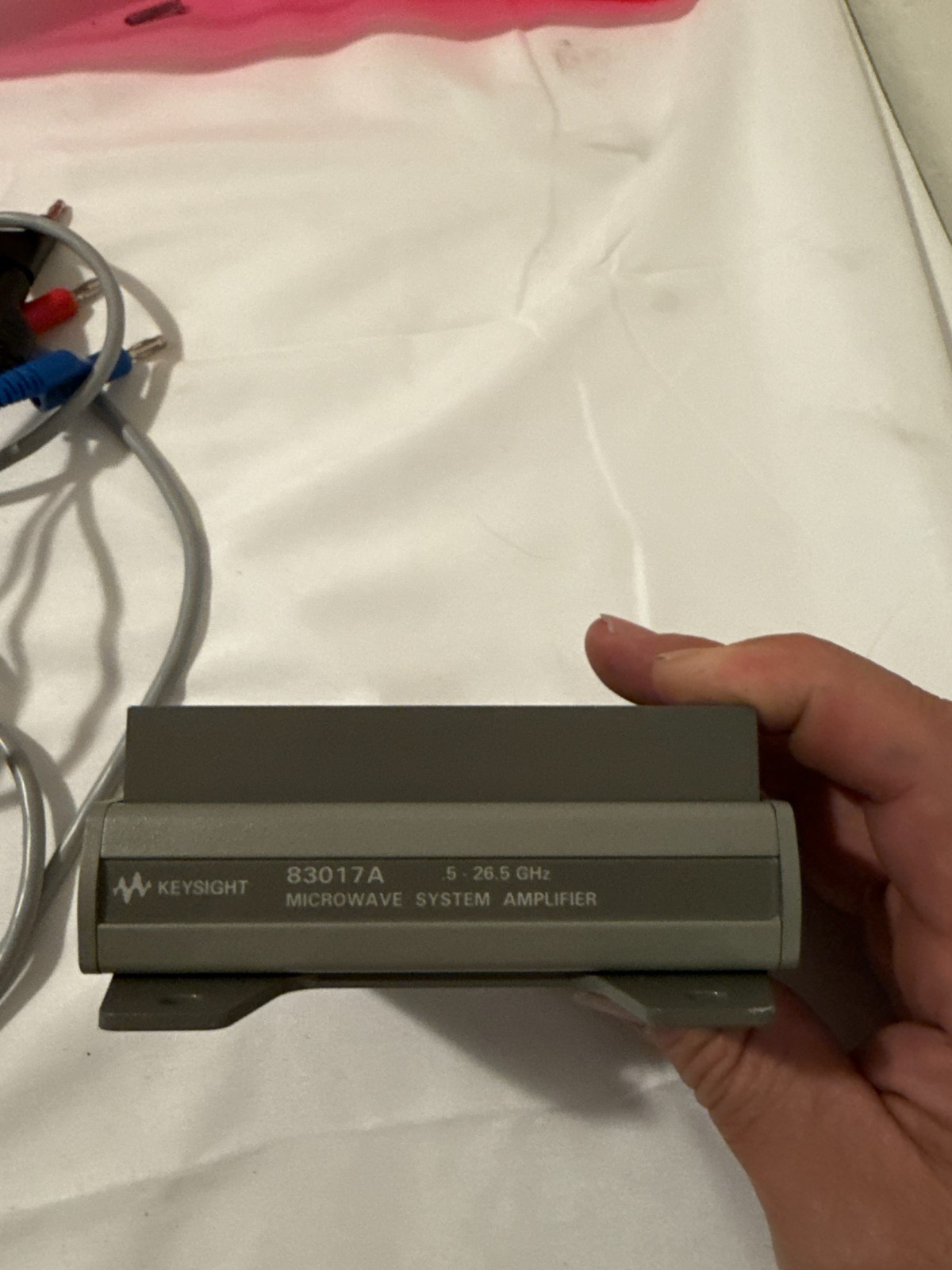 Keysight 83017A Microwave System Amplifier 0.5–26.5 GHz (Untested, Former Electr