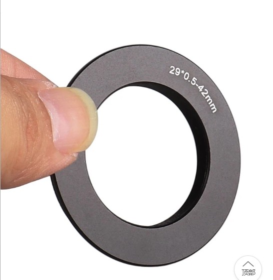 M29 29x0.5mm Female to M42 42x1mm Male M29-M42 Thread Mount Adapter Ring