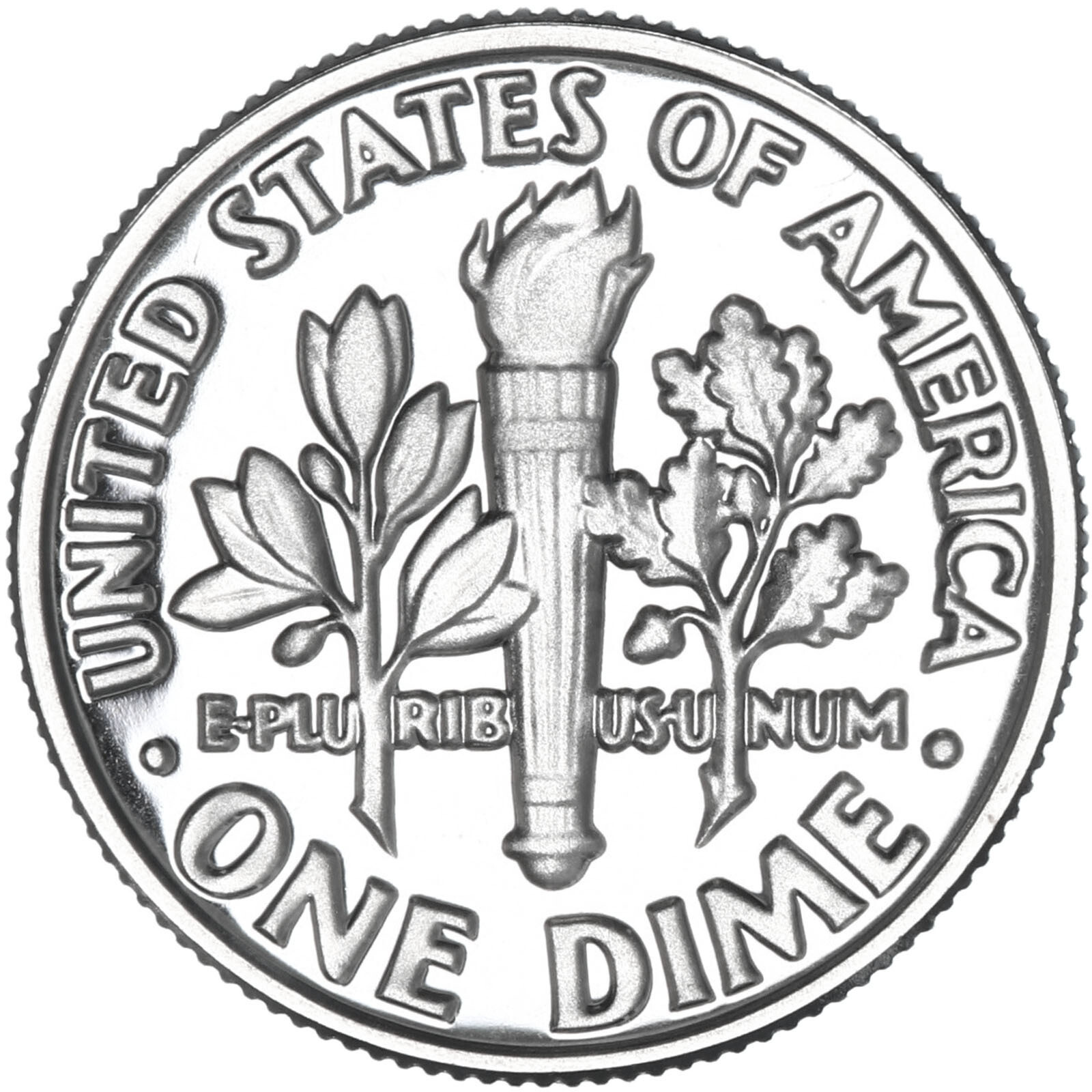 1982 S Roosevelt Dime Gem Deep Cameo CN-Clad Proof US Coin