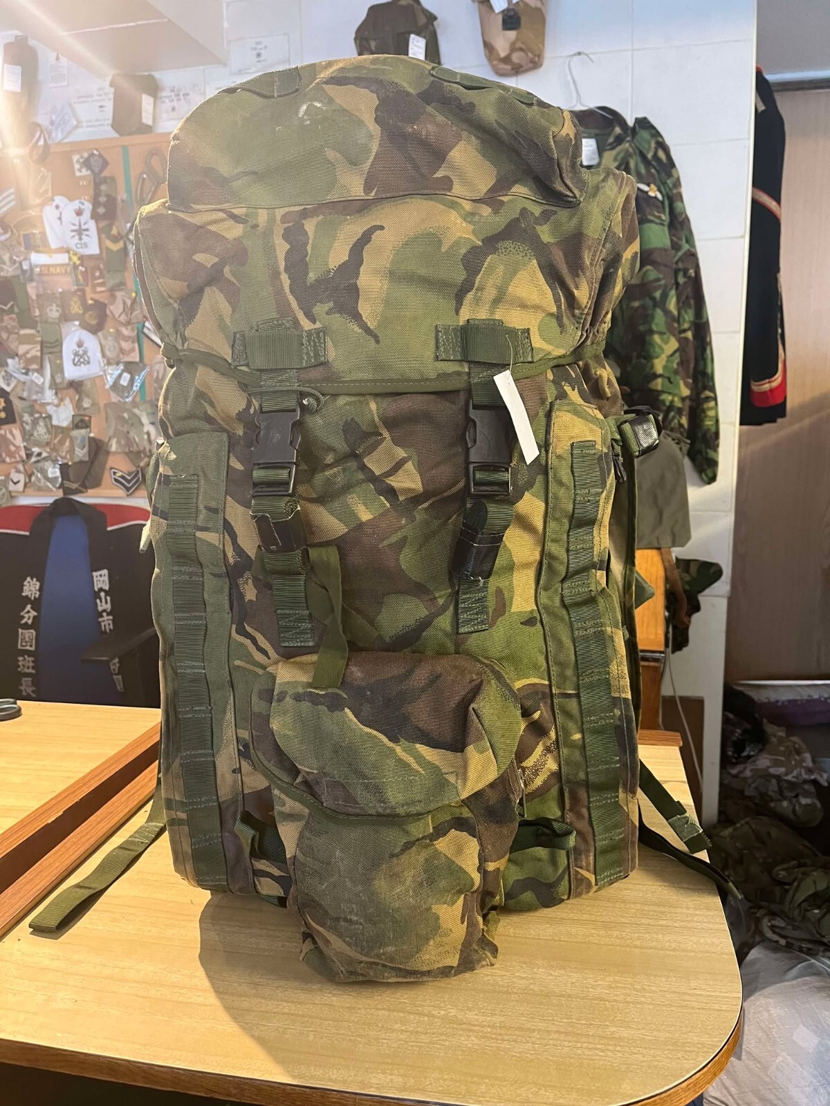 DPM Bergen Camo Backpack Short / Long Back British Army Military Surplus LN