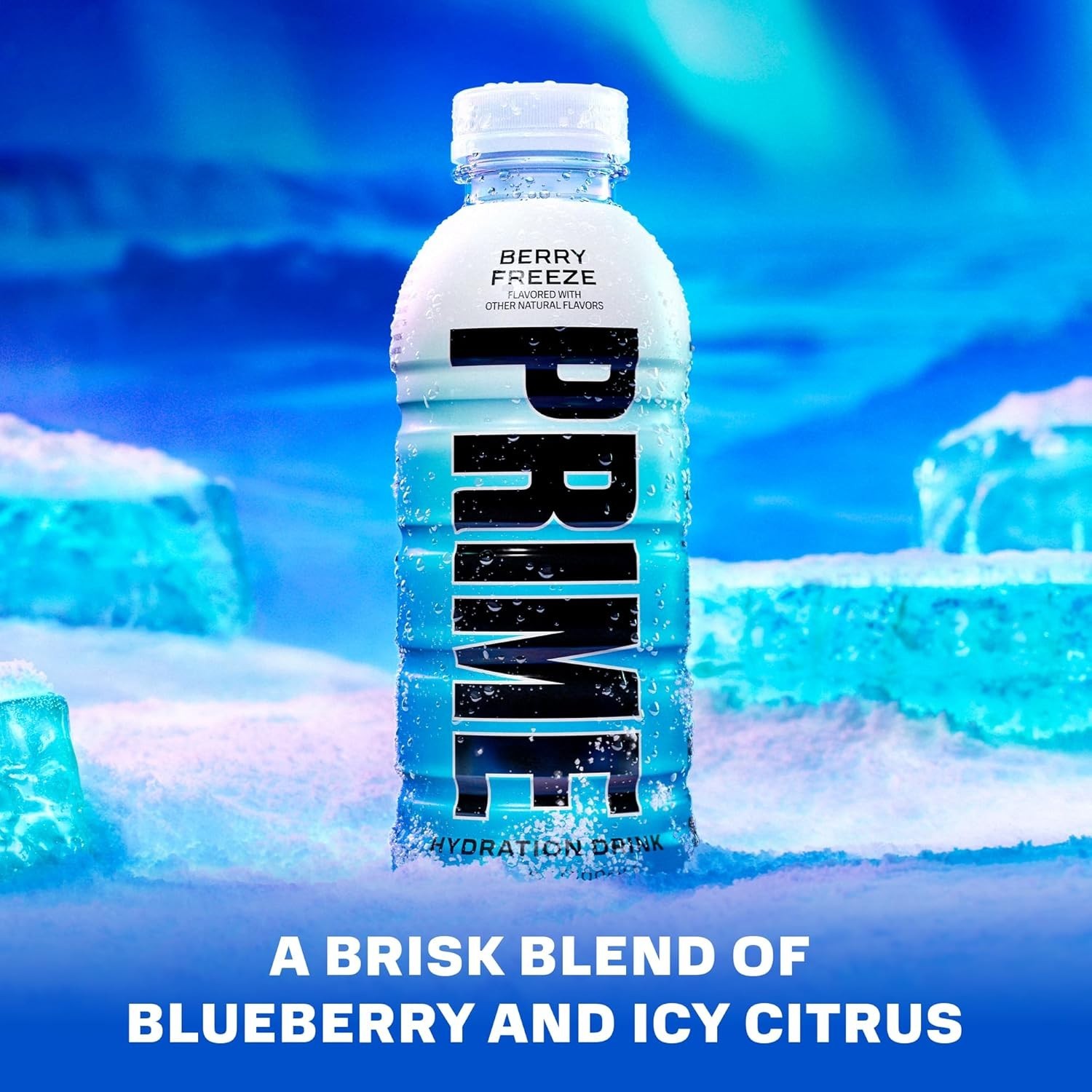 PRIME Hydration BERRY FREEZE 16.9 Fl Oz, 12 Pack