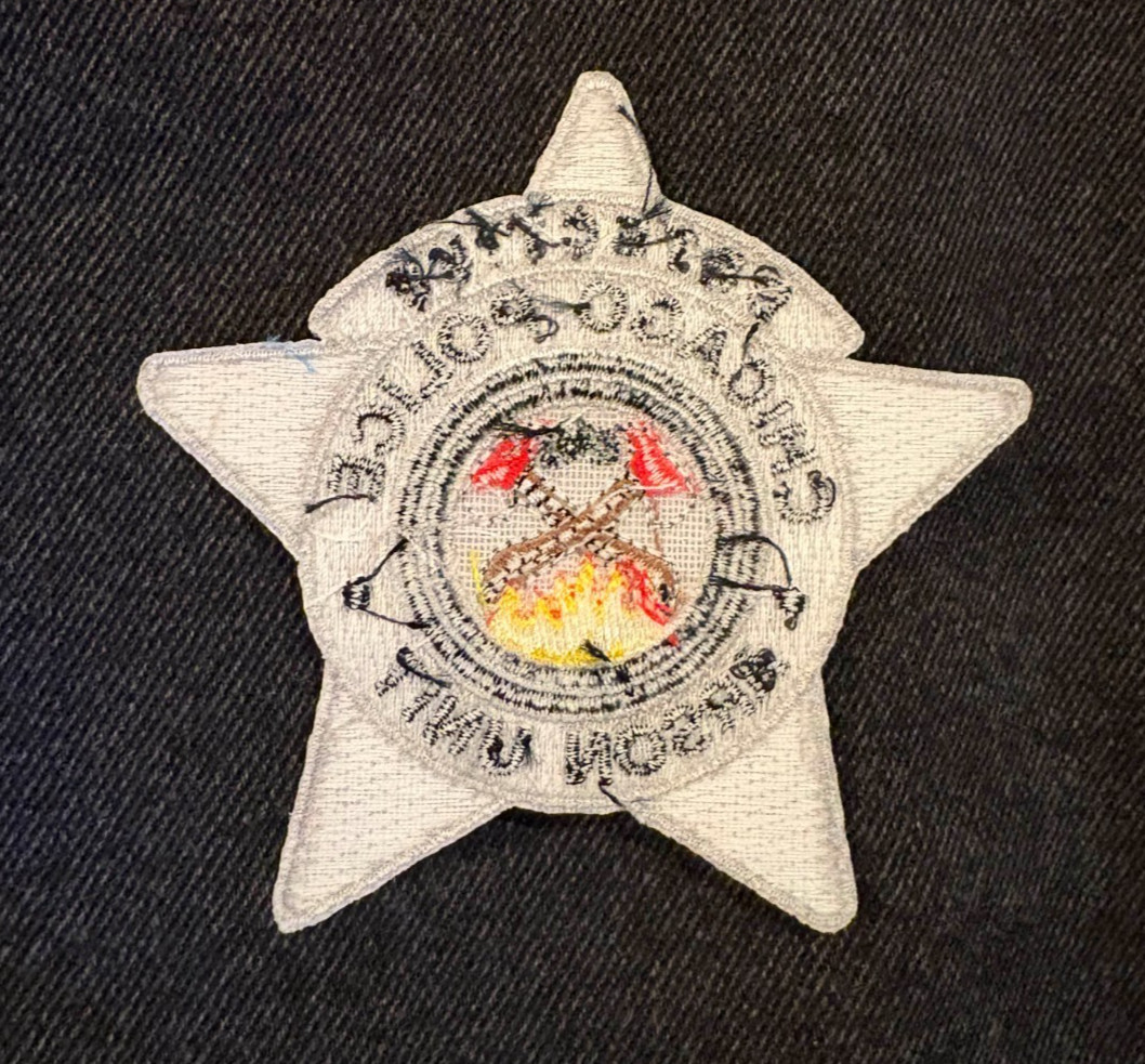 CHICAGO POLICE STAR PATCH: Arson Unit il police patch