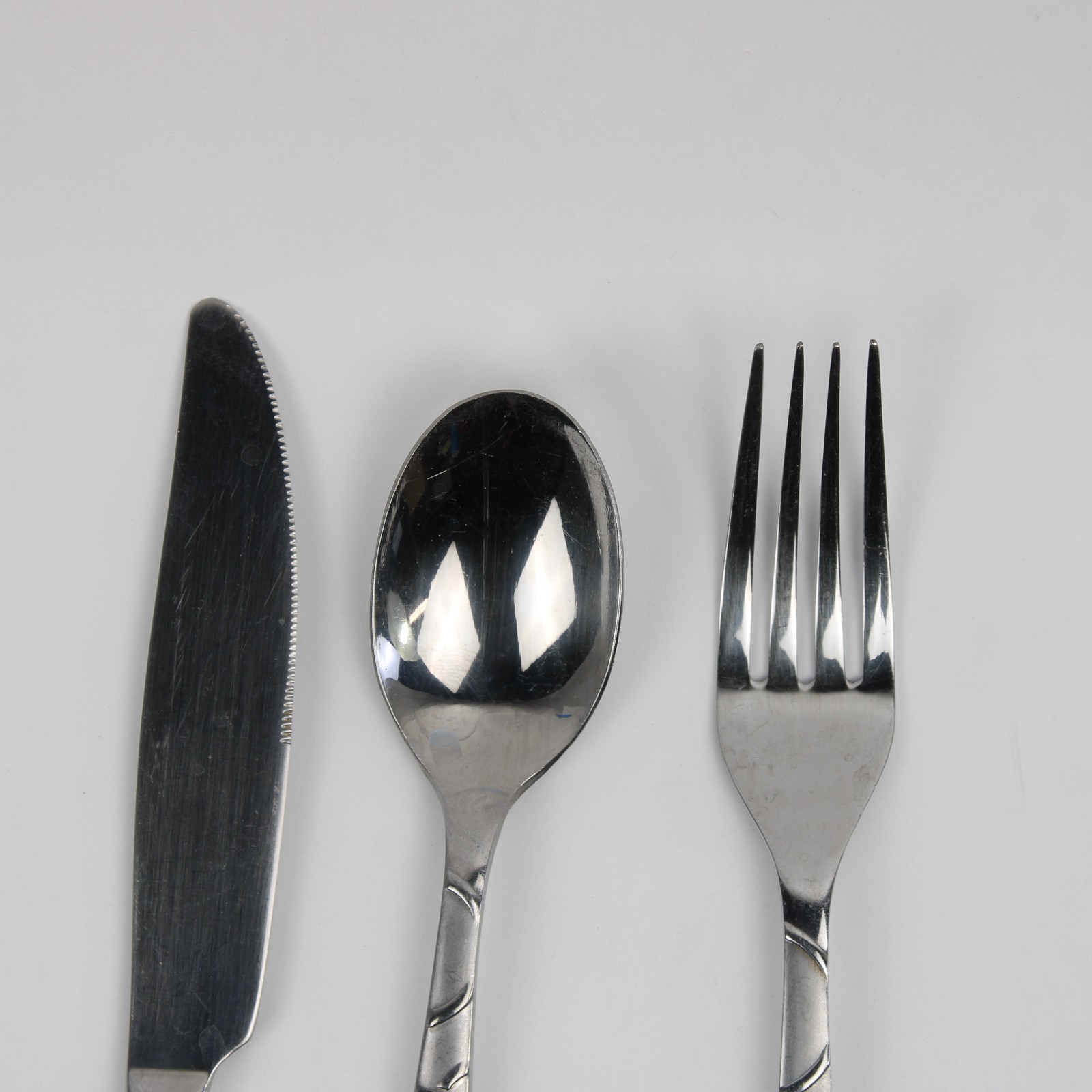 5-Piece Place Setting Cambridge Silver CBS224 Pattern Stainless Steel Rare