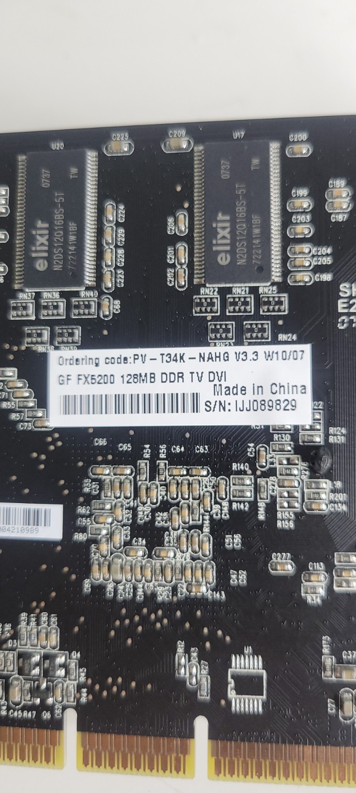 GF FX5200 128MB DDR TV DVI