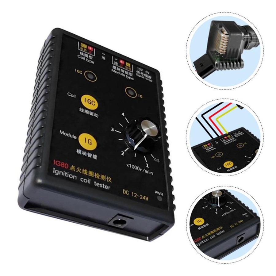 Ignition Coil Detector Test Natural Gas Gasoline Ignition Coil Test Tool 12-24V