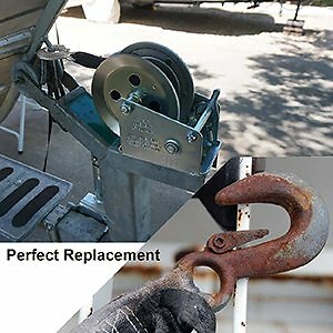 Heavy Duty 2" x20' Recovery Tow Winch Strap Car Boat Trailer 10,000Lb Max Towing