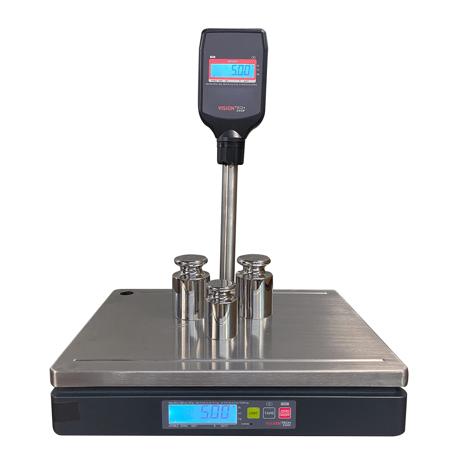 VisionTechShop TPD-60LB, POS Interface Portion Scale with Most ECR's ........