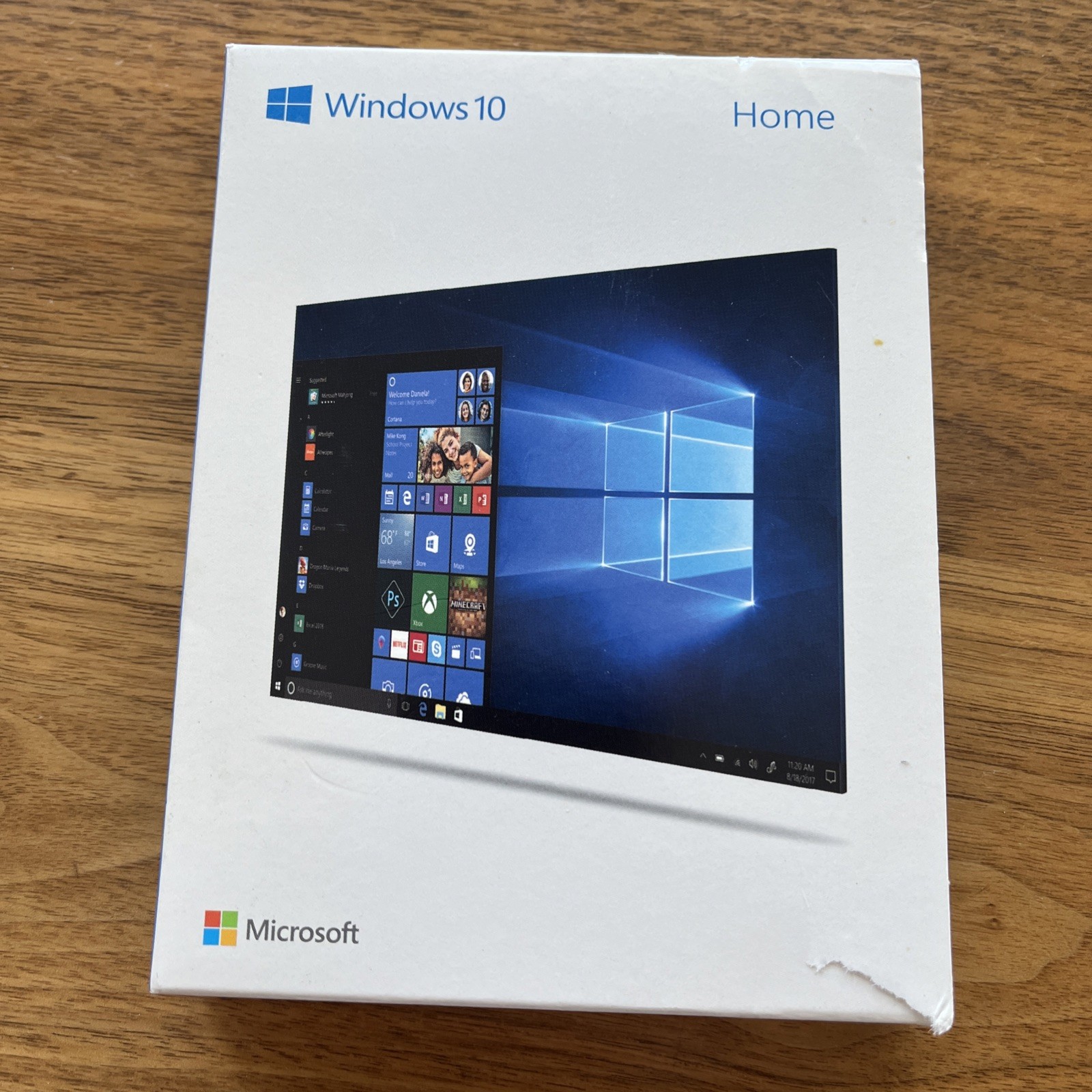 Windows 10 Home Retail USB Full Version Boxed Microsoft Genuine Product Key Card