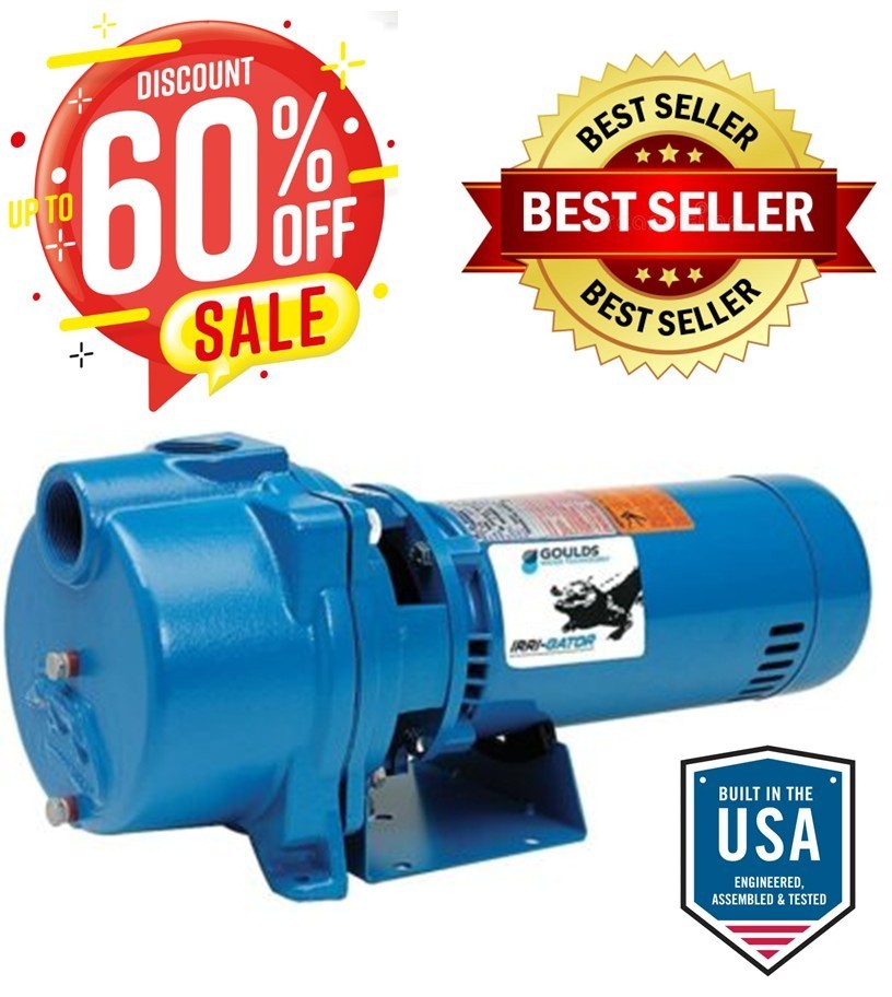Goulds GT30 3 HP Water Well Irrigation Sprinkler Pump  FAST SHIPPING!!